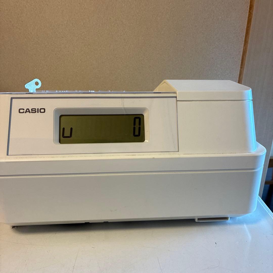 CASIO カシオ 電子レジスター SR-G3 レジロール付き
