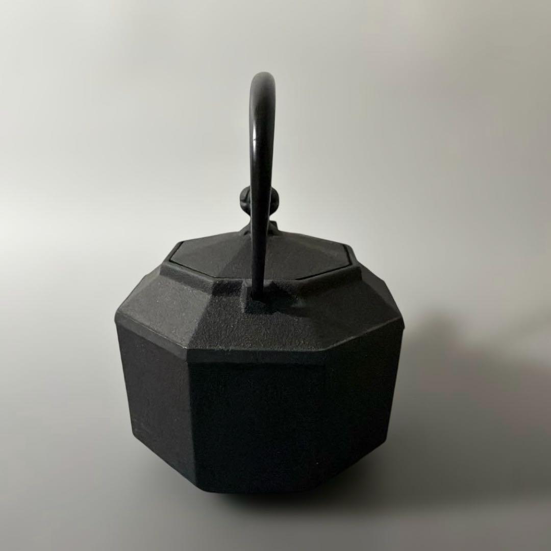 OIGEN 及源 盛栄堂 小型 八角急須 0.8L南部鉄器 鉄鋳物 瓶敷付き