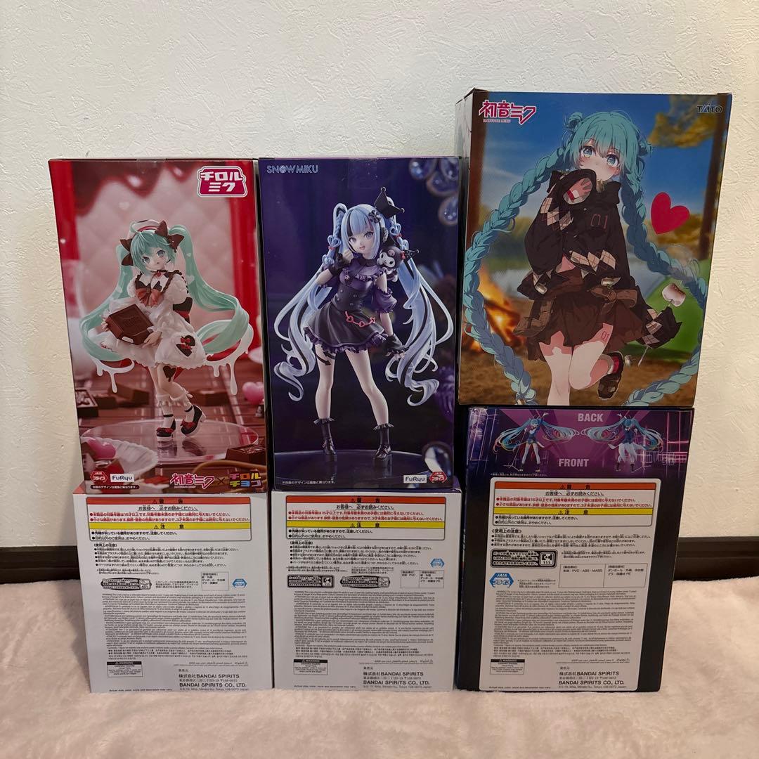 初音ミク フィギュア 6個セット まとめ売り