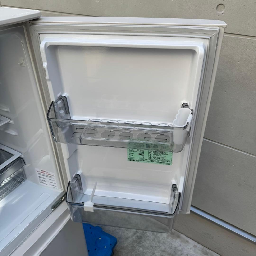 353⭐️2025年製美品★三菱電機 冷蔵庫　自動霜取り　ホワイト　一人暮らし