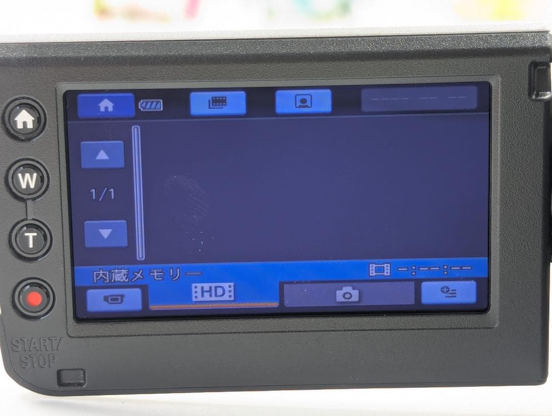 フルハイビジョン対応！ SONY ビデオカメラ HDR-CX120