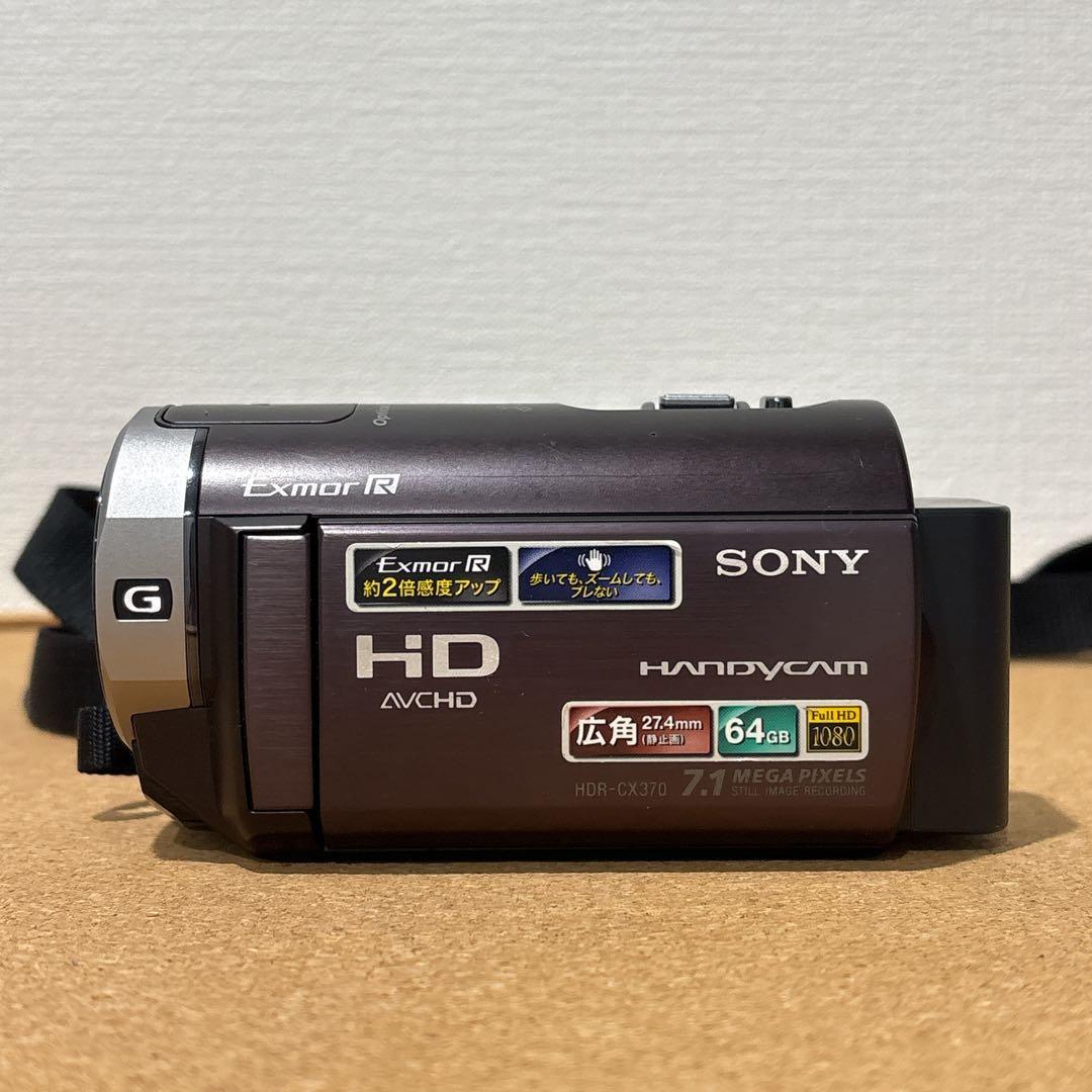 美品★Sony Handycam HDR-CX370V 箱付