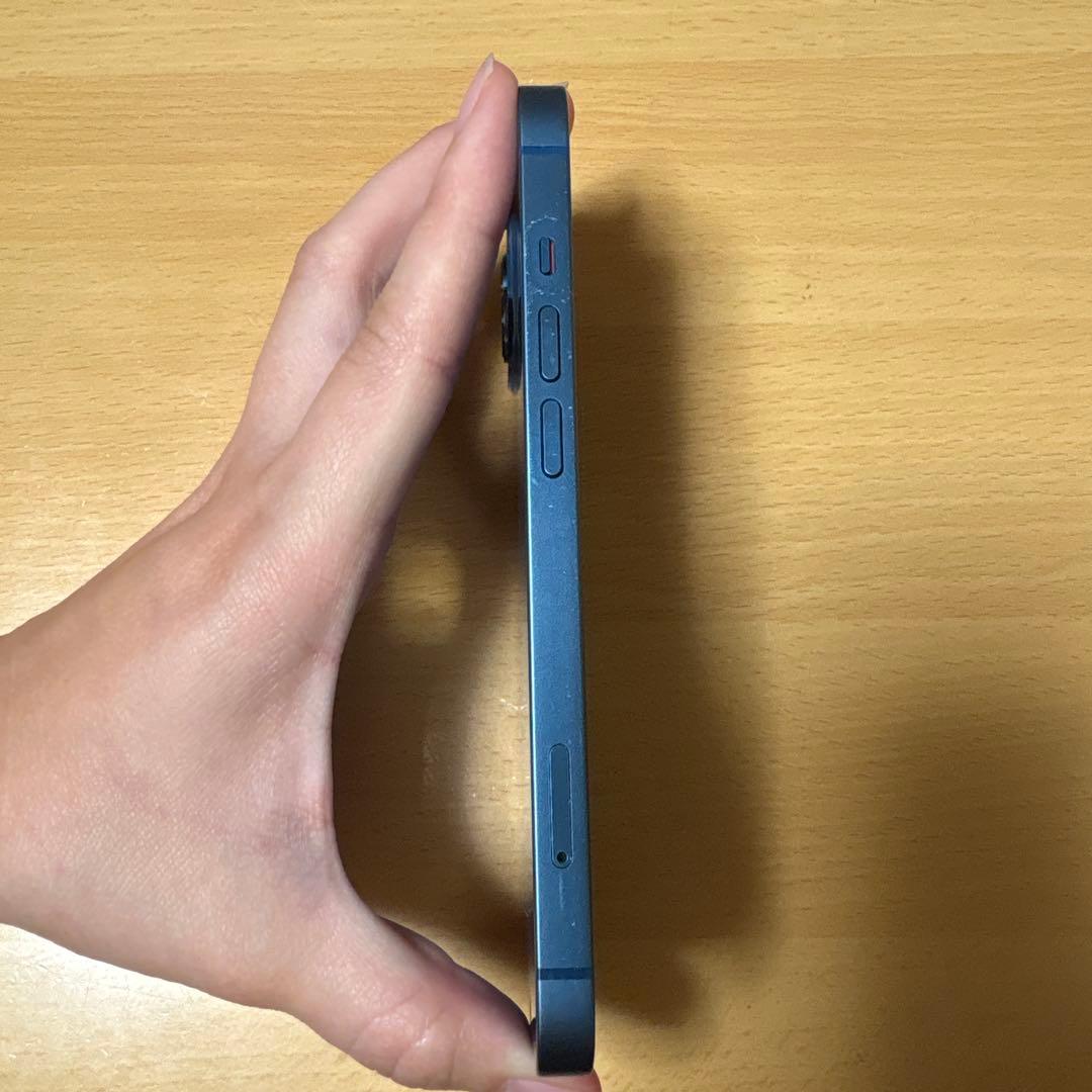 【美品】Apple iPhone 13 ブルー 本体 128GB最大容量80%