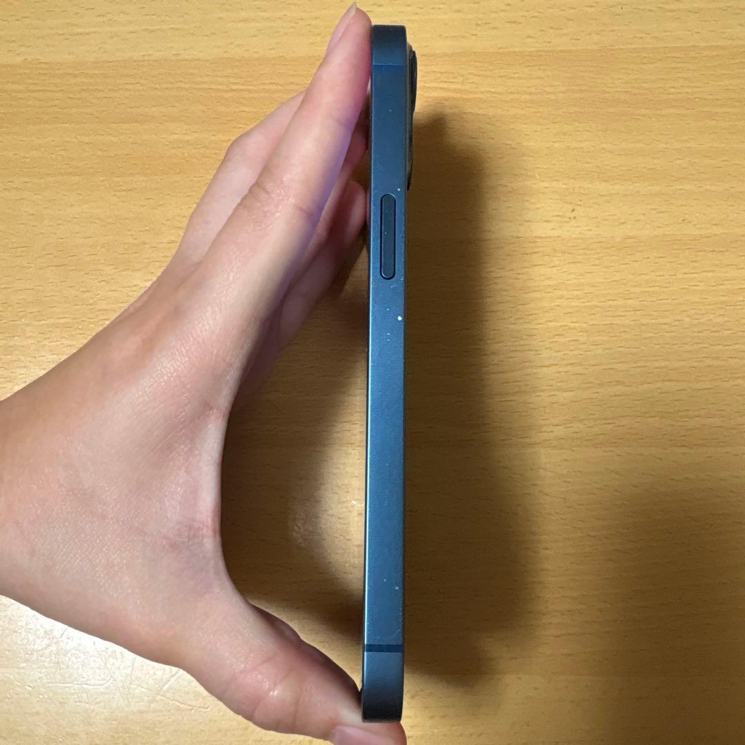 【美品】Apple iPhone 13 ブルー 本体 128GB最大容量80%