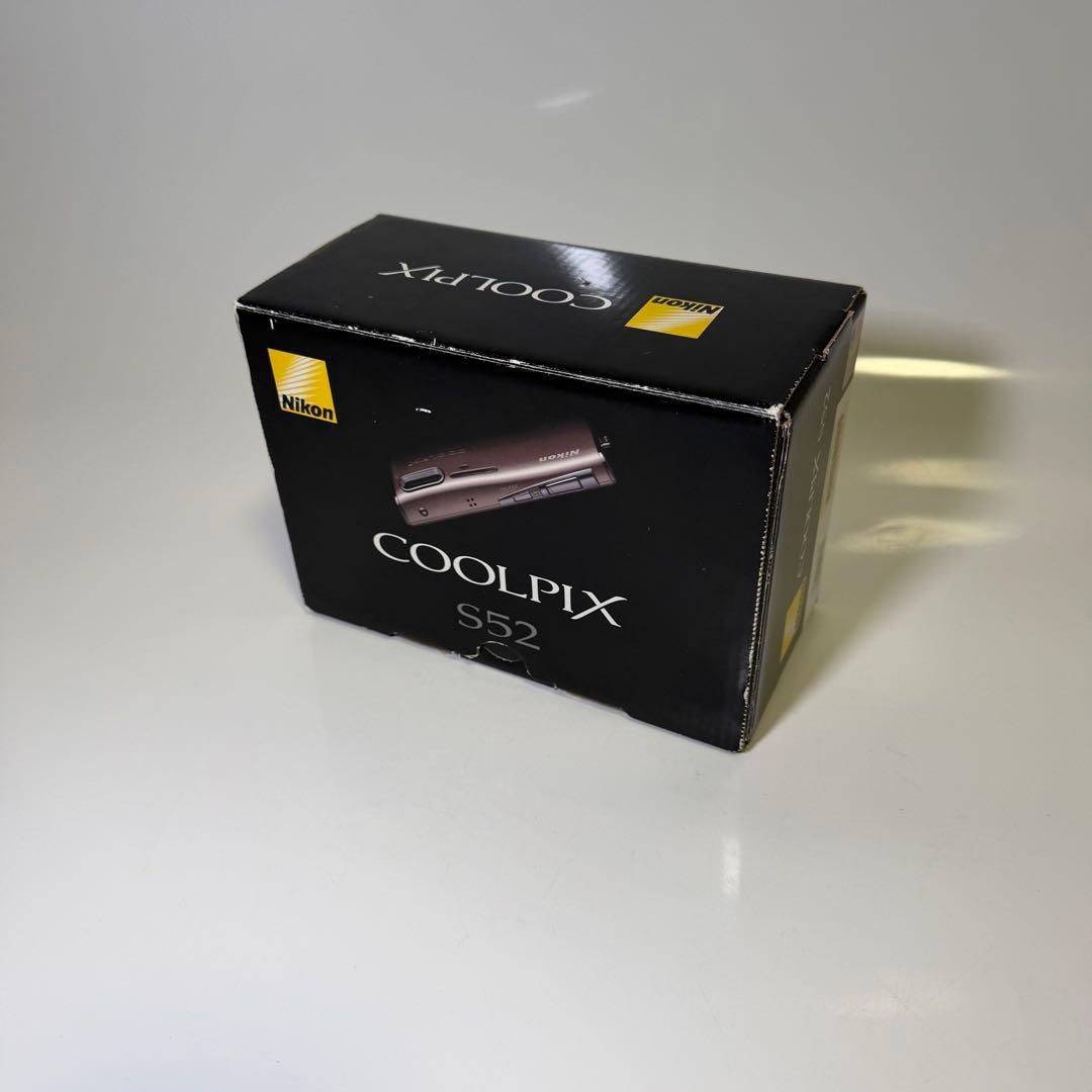 【希少・完動品】　Nikon COOLPIX S52c 付属品多数　動作確認済