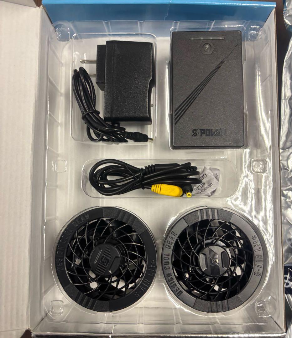 S-AIR Lite 冷却ベスト Fサイズ ネイビー