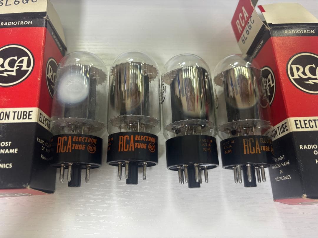 RCA 6L6GC 真空管 4本セット