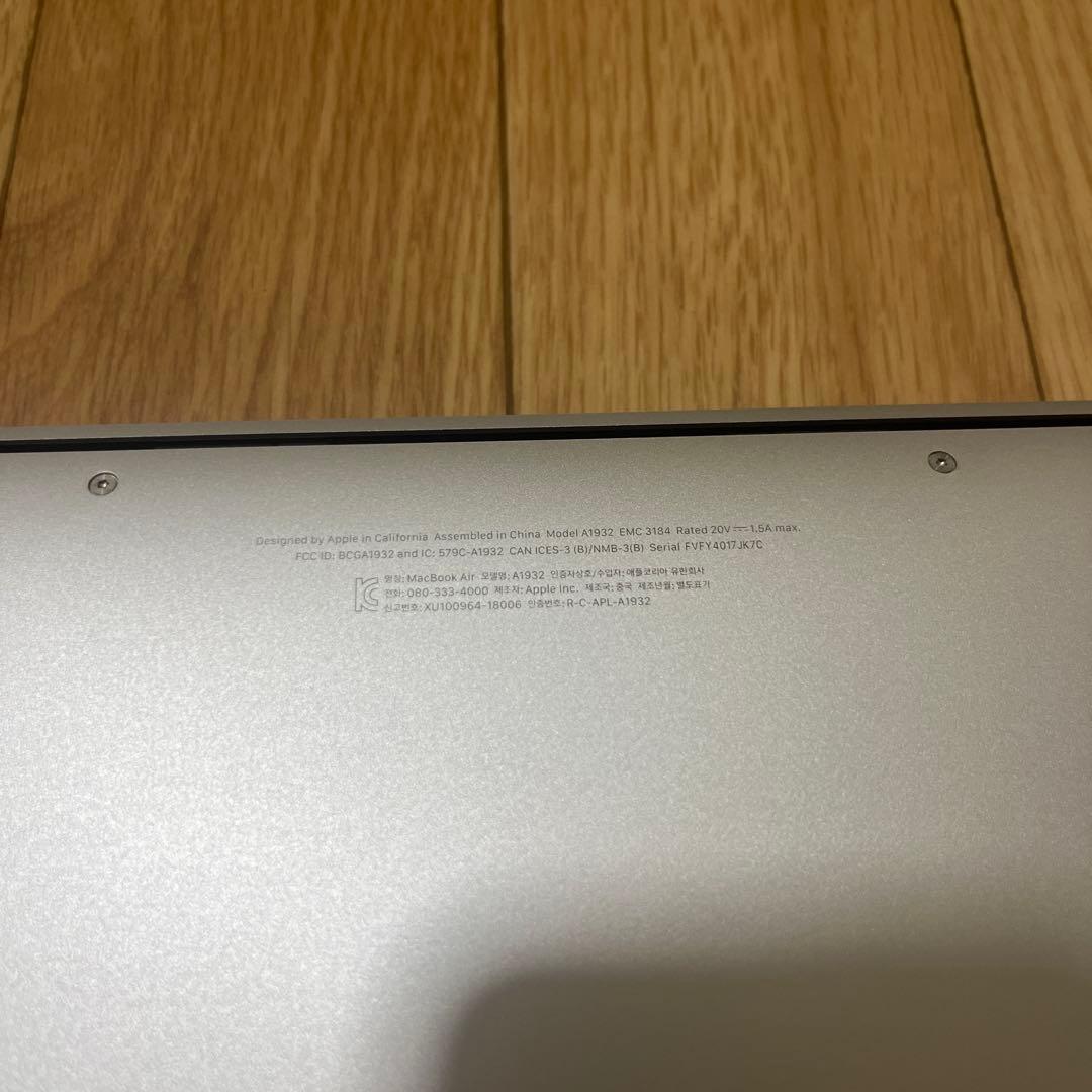 MacBook Air 2018モデル 韓国語キーボード