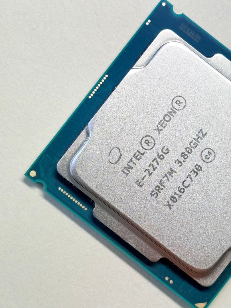 ★高性能CPU★Intel Xeon E-2276G★C242/C246チップ用