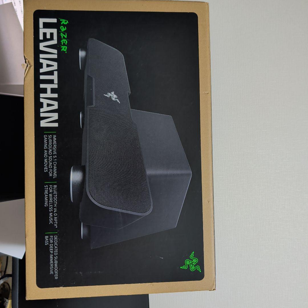 Razer Leviathan サウンドバー セット｜動作確認済み 変換器つき