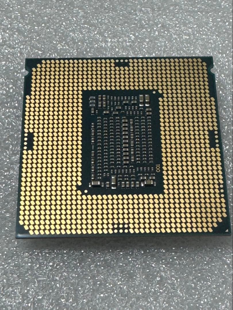 Core i5-9500 CPU SRF4Bジャンク扱い作動PC取り外し