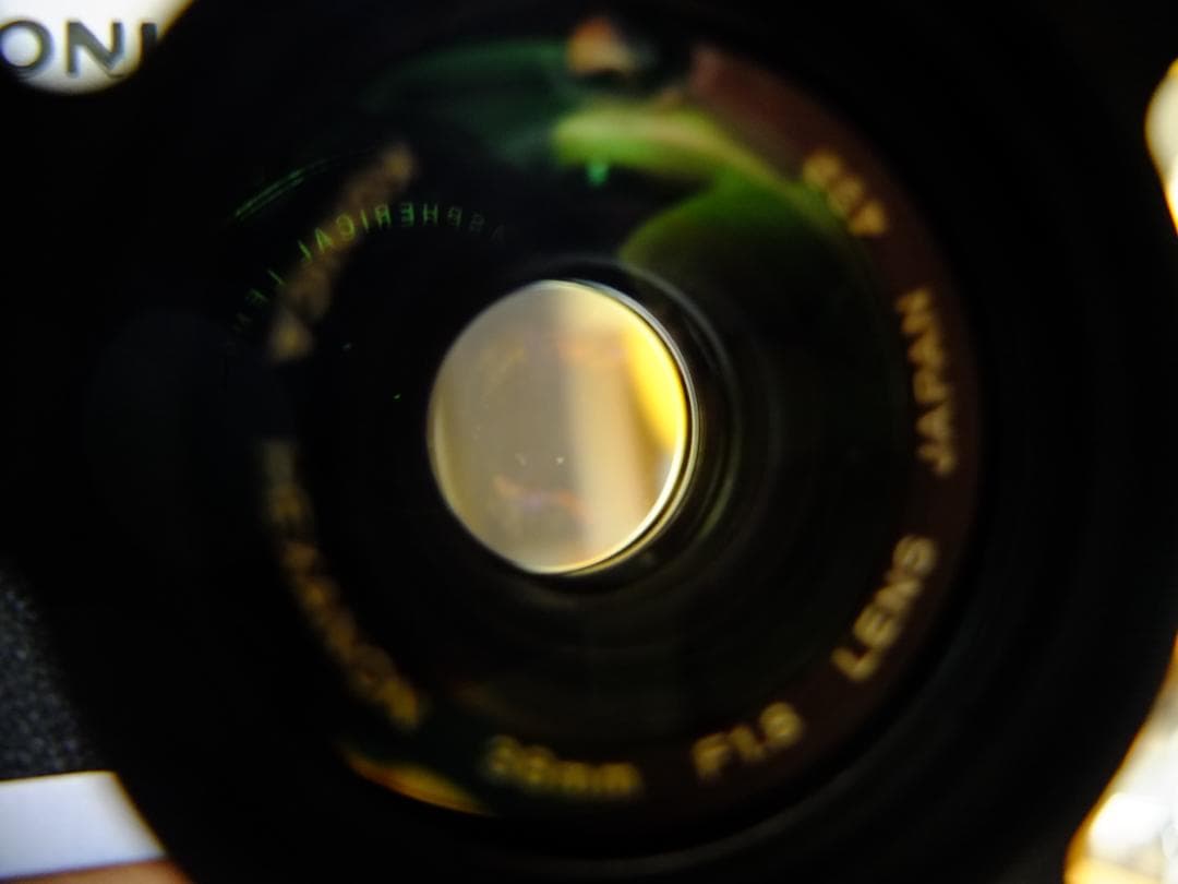 コニカC35FDシルバー／ヘキサノン38mmf1.8【実写確認済整備品】