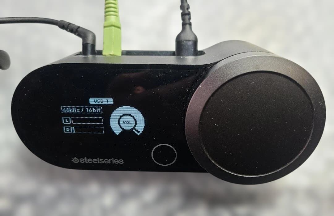 steelseries スティールシリーズ ゲーミングアンプ GAMEDAC