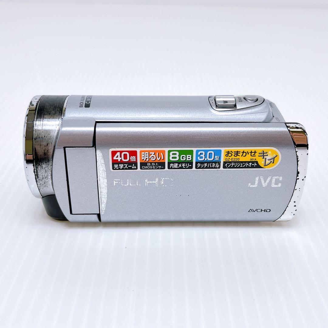 JVC GZ-E220-S デジタルビデオカメラ JVCケンウッド