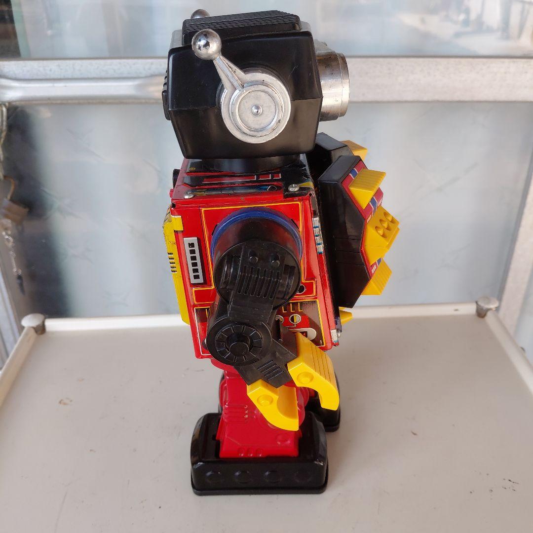 ブリキ&プラ電動ロボット　堀川玩具