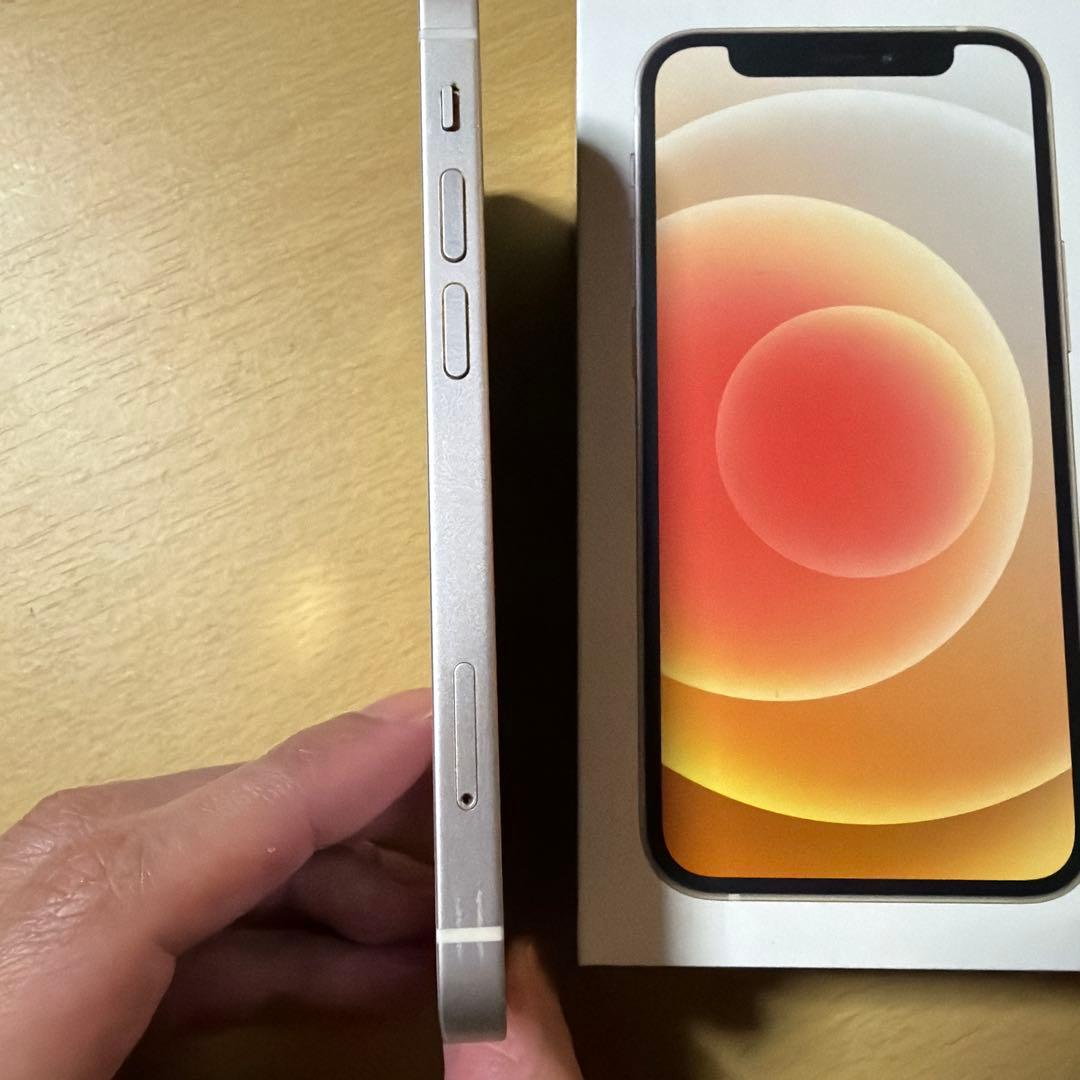 ［ジャンク品］iPhone 12 miniホワイト 箱付き
