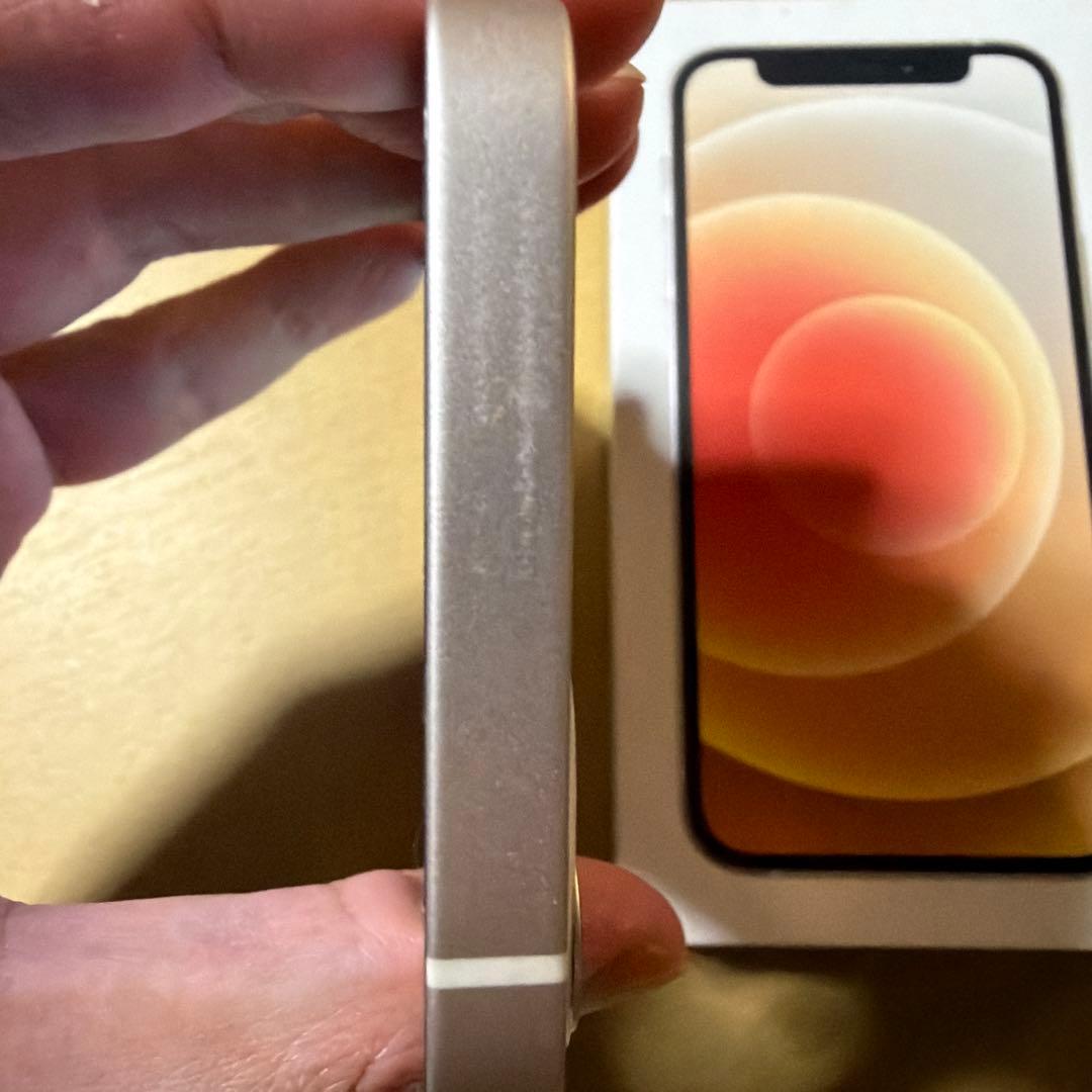 ［ジャンク品］iPhone 12 miniホワイト 箱付き