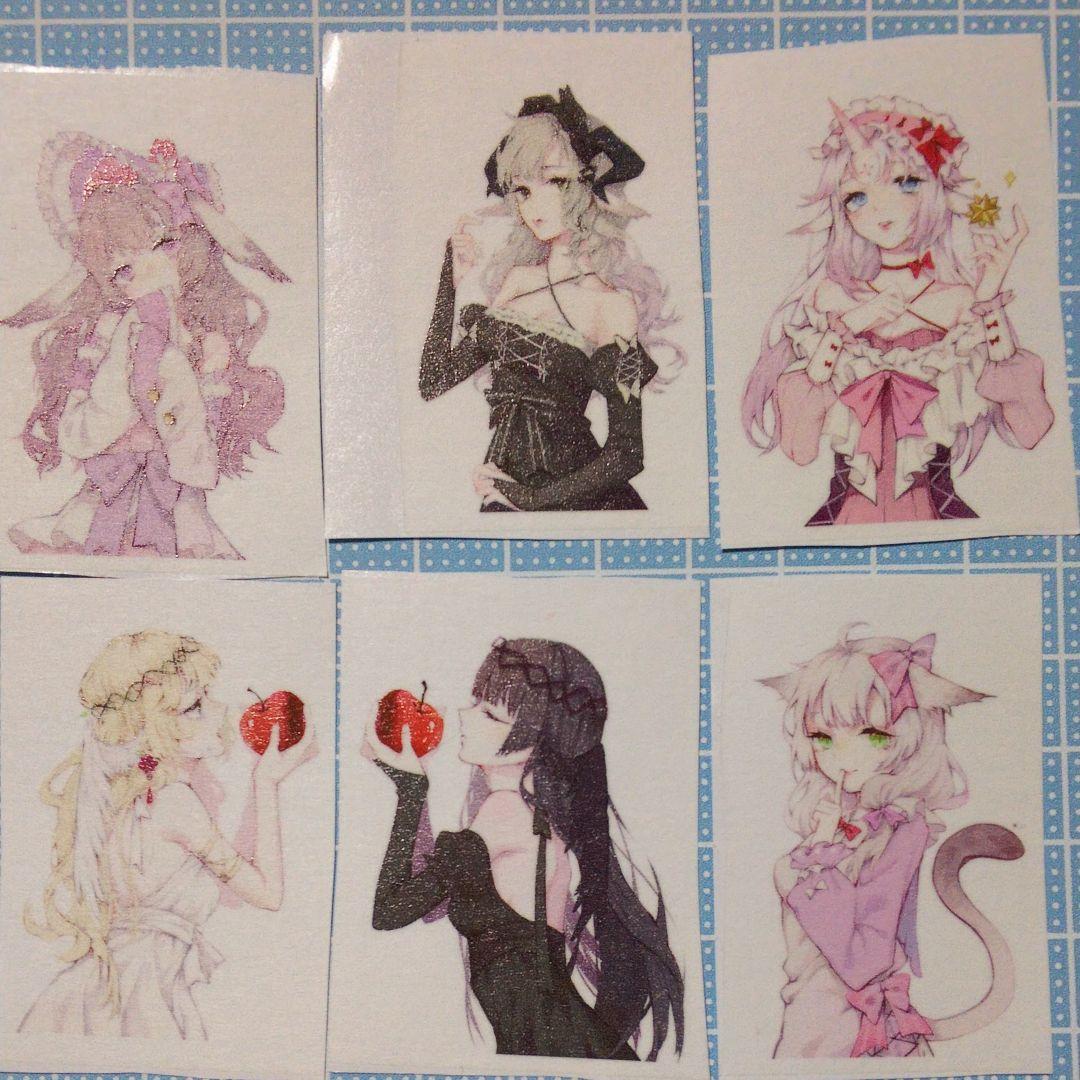 切り売り 人物マステ 06
