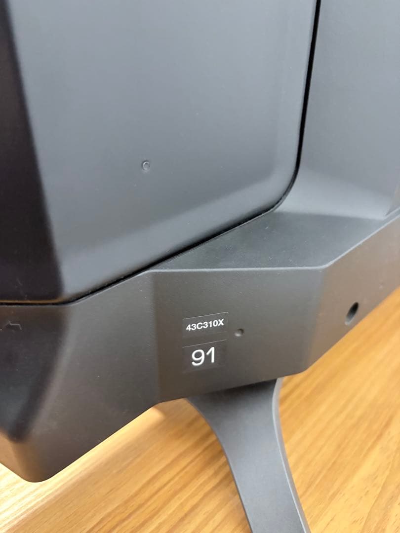 【ジャンク品】43インチ TOSHIBA 43C310X 液晶テレビ