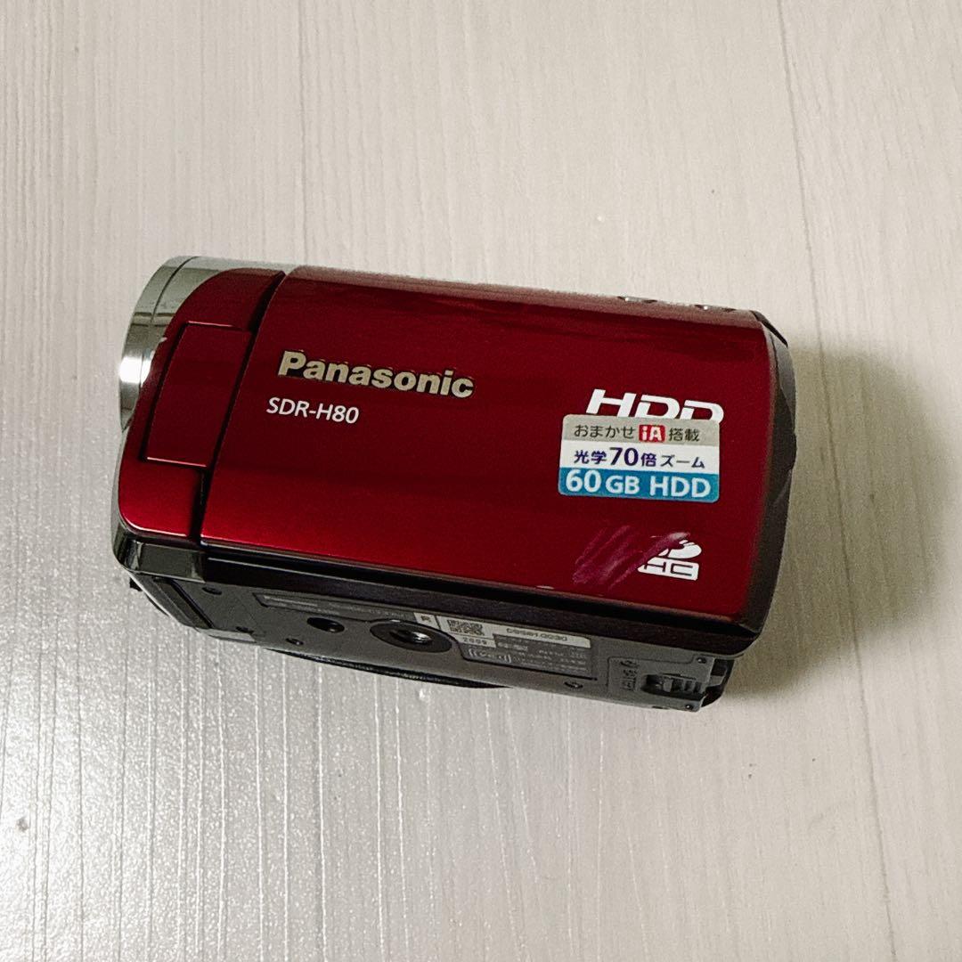 2502【バッテリー2個】Panasonic パナソニック SDR-H80