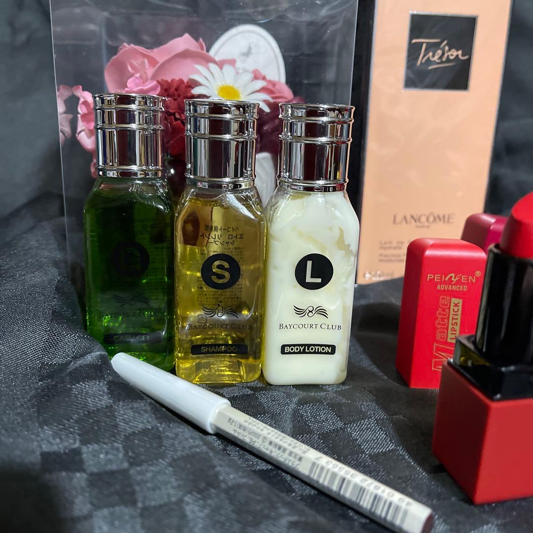 LANCOME Trésor ボディローションとリップ他セット