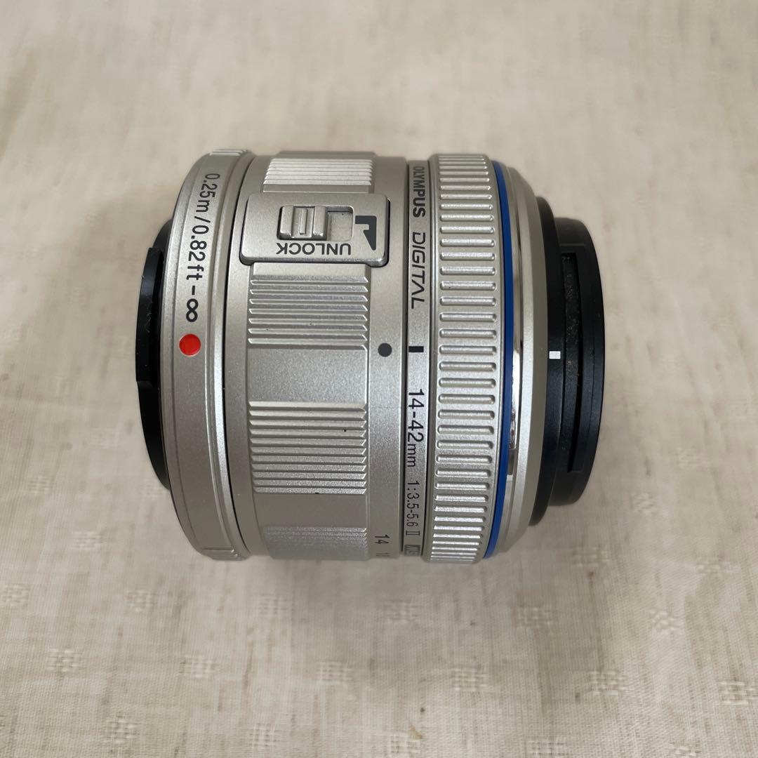 OLYMPUS PEN E-PL2 ミラーレス一眼 ダブルズーム※キャップ欠品