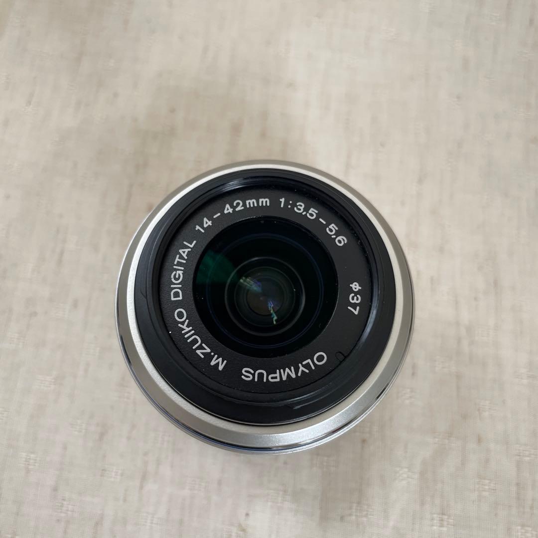 OLYMPUS PEN E-PL2 ミラーレス一眼 ダブルズーム※キャップ欠品
