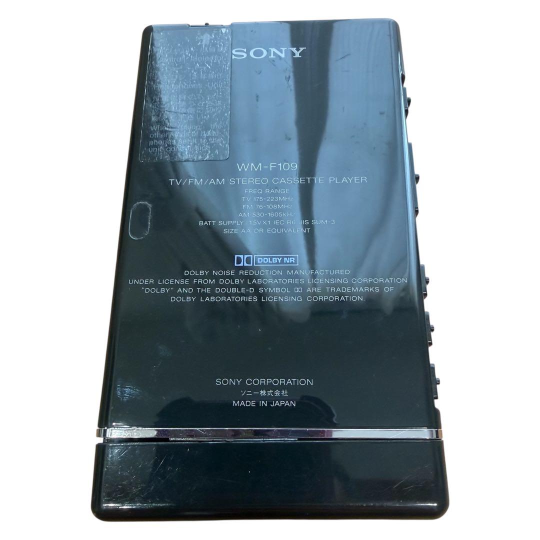 【希少品・入手困難】SONY WALKMAN WM-F109カセットプレーヤー