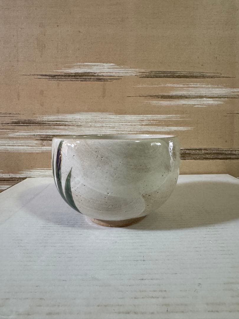 未使用品　清水焼　土渕陶葊　茶碗