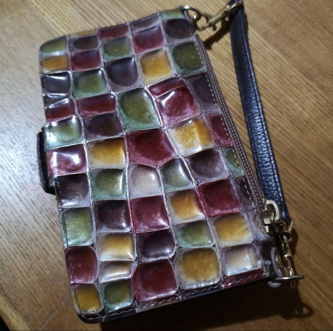 ATAO ヒッポ　レザーマルチカラー　スマホケース