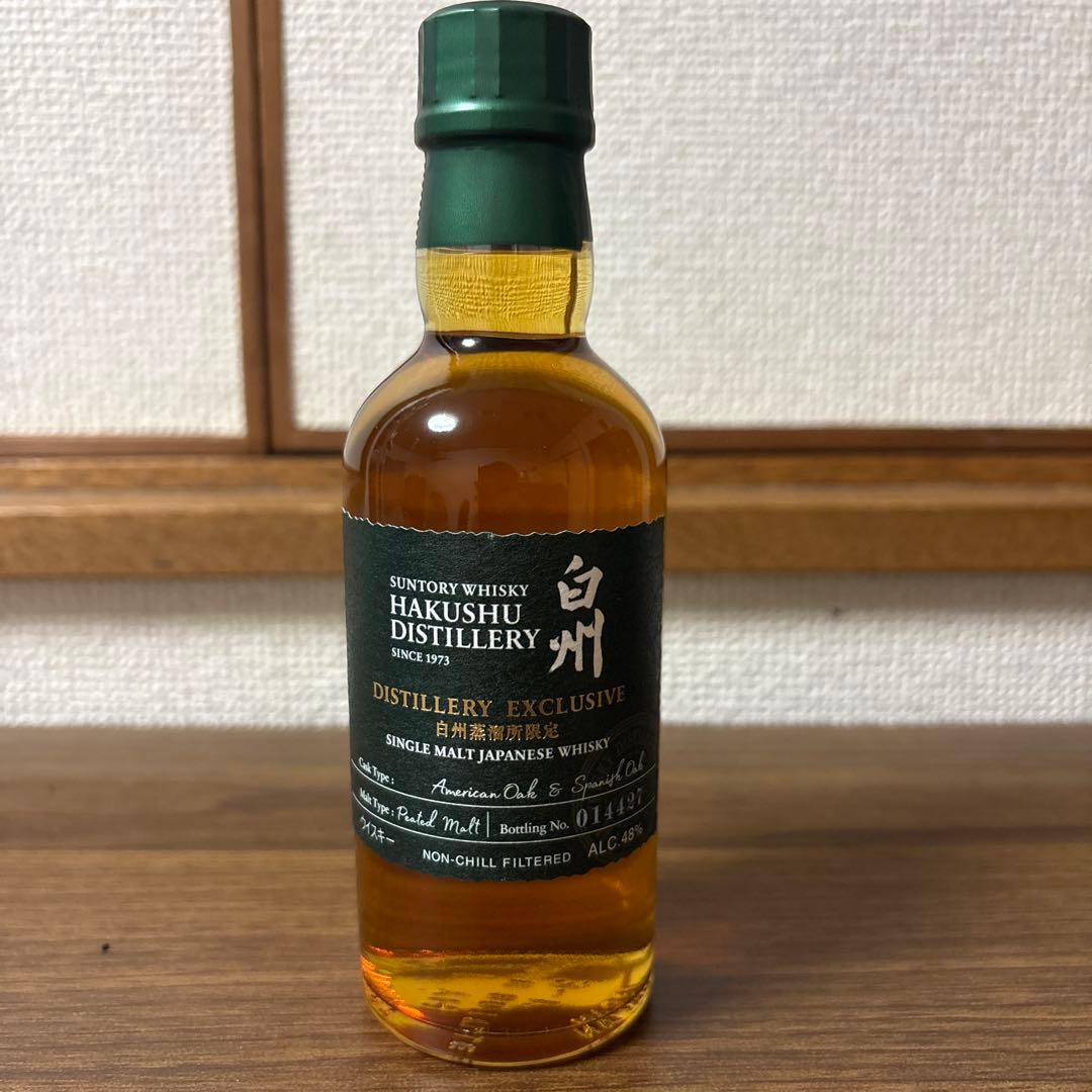白州蒸留所限定品　シングルモルトウイスキー 46% 500ml