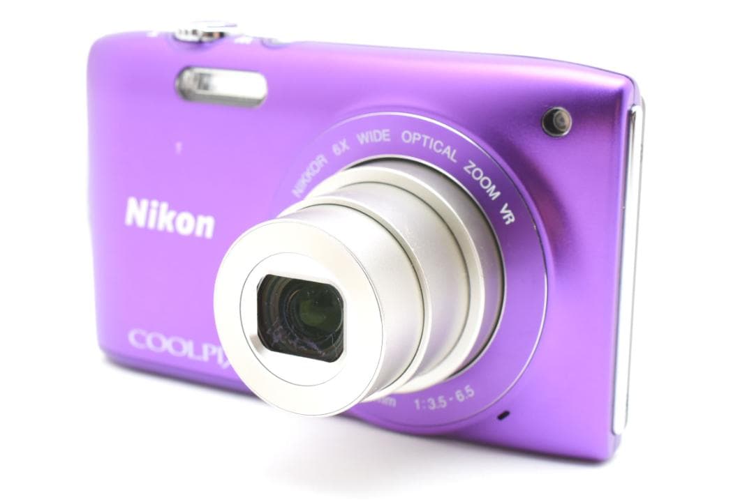 Nikon COOLPIX S3300 コンパクトデジタルカメラ パープルニコン