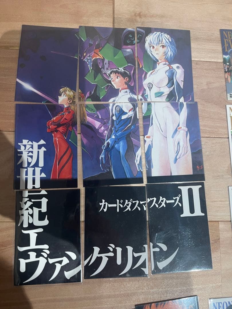 EVA 新世紀エヴァンゲリオンCarddass Masters1997セット