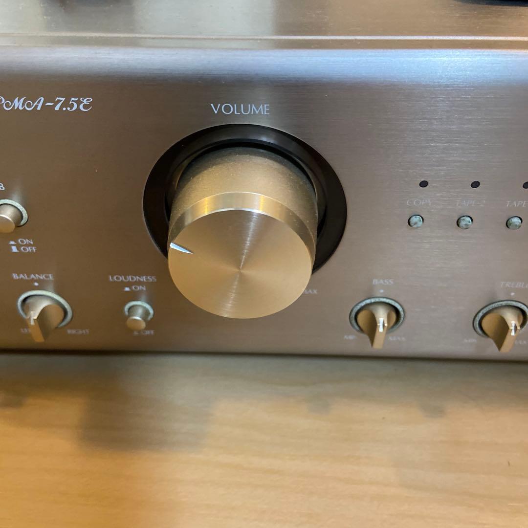 DENON PMA-7.5E プリメインアンプ　動作確認済　リモコン付き