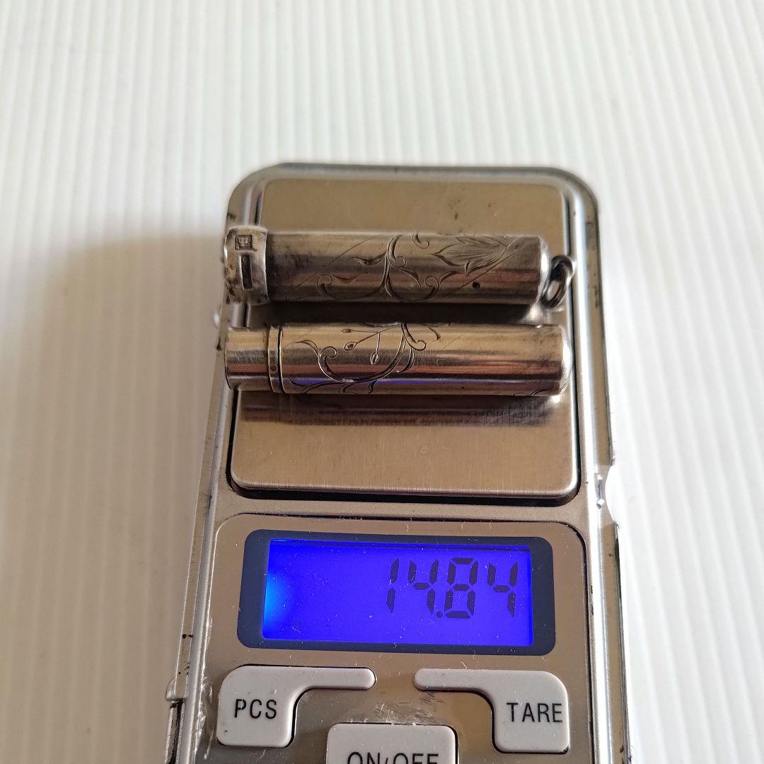 F*k様 【アンティーク】銀製　シルバー 万年筆　　現状品