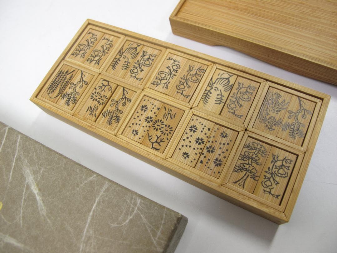 茶道具　十種香札　七事式