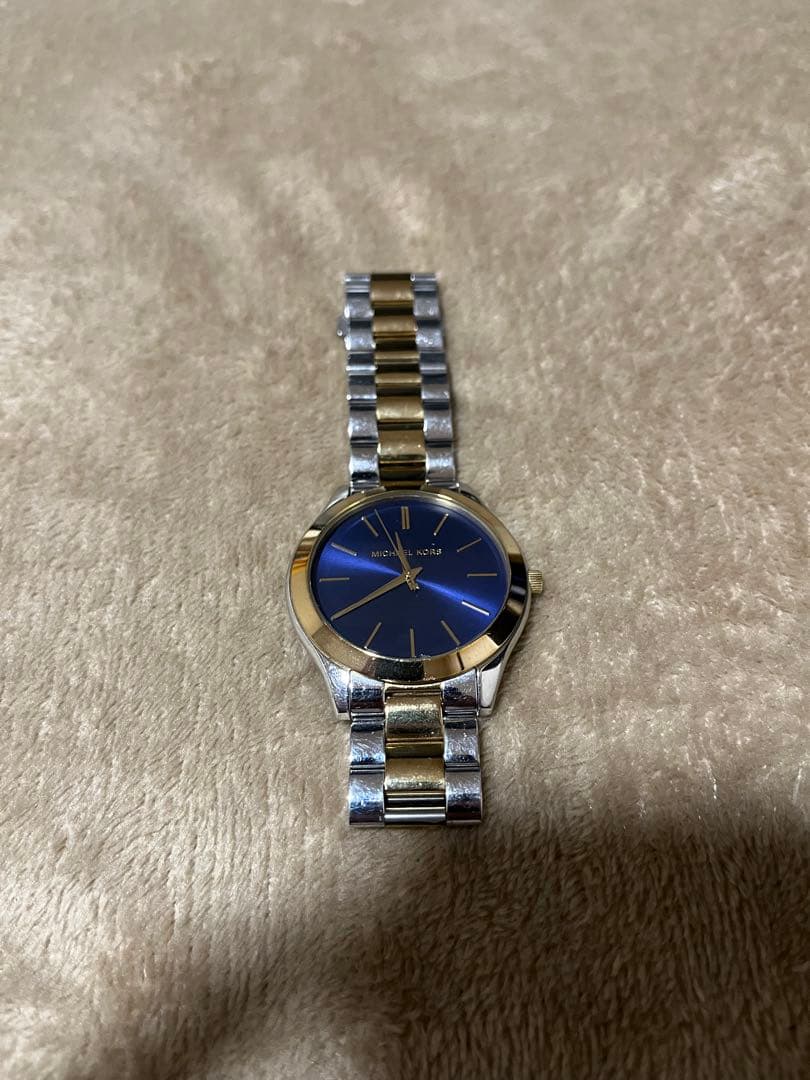 MICHAEL KORS アナログ時計 青
