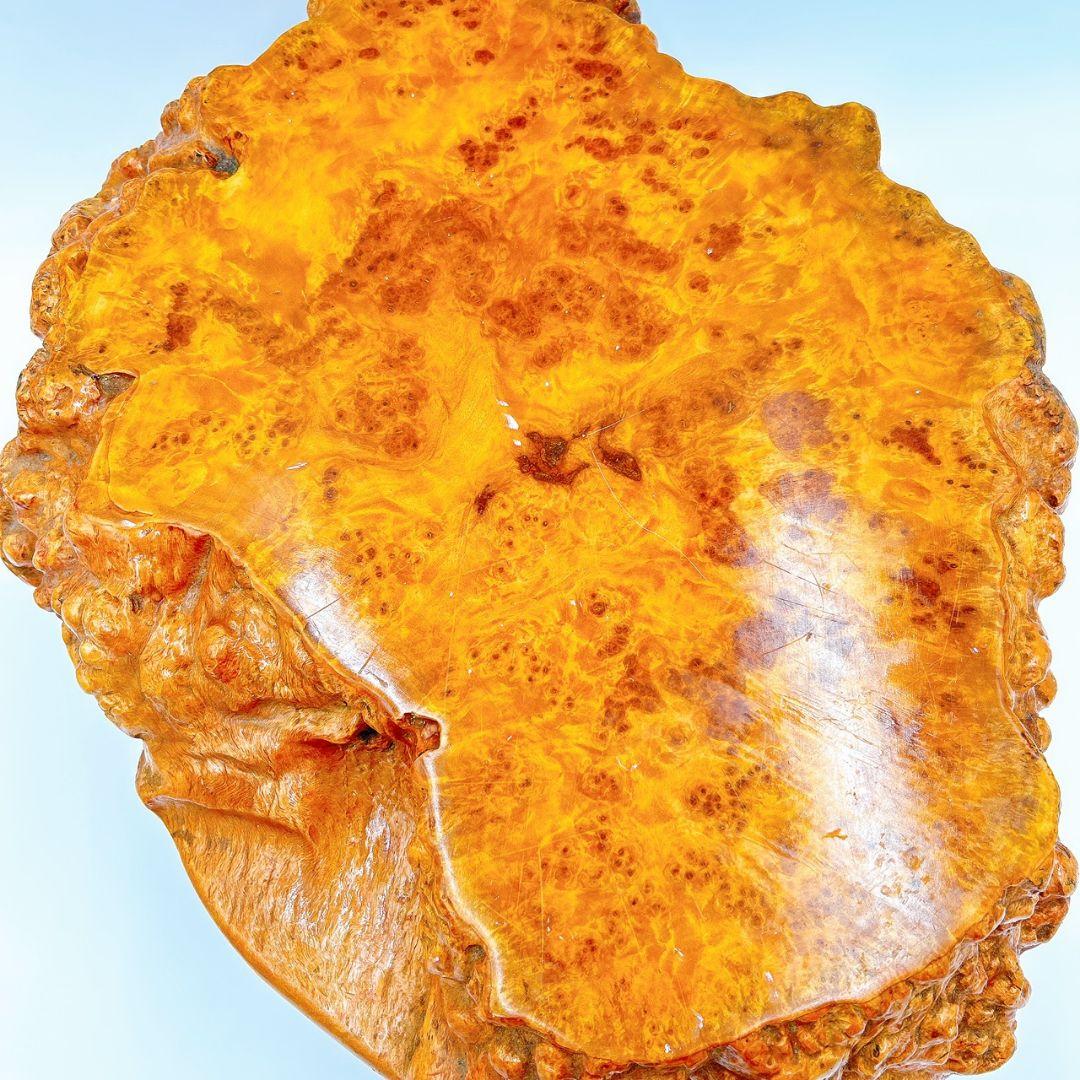 【逸品】一点物 天然木 木の瘤 花台 飾り台 瘤木 木の根 古民家 座卓 盆栽台