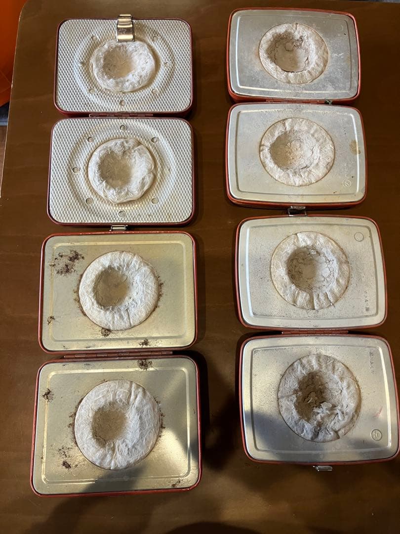 昭和レトロ　品川あんか　豆炭あんか 袋付き　4点　暖房器具
