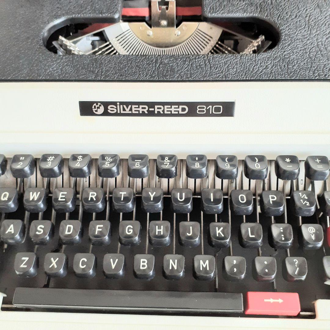 SILVER-REED 810 　タイプライター 　アンティーク
