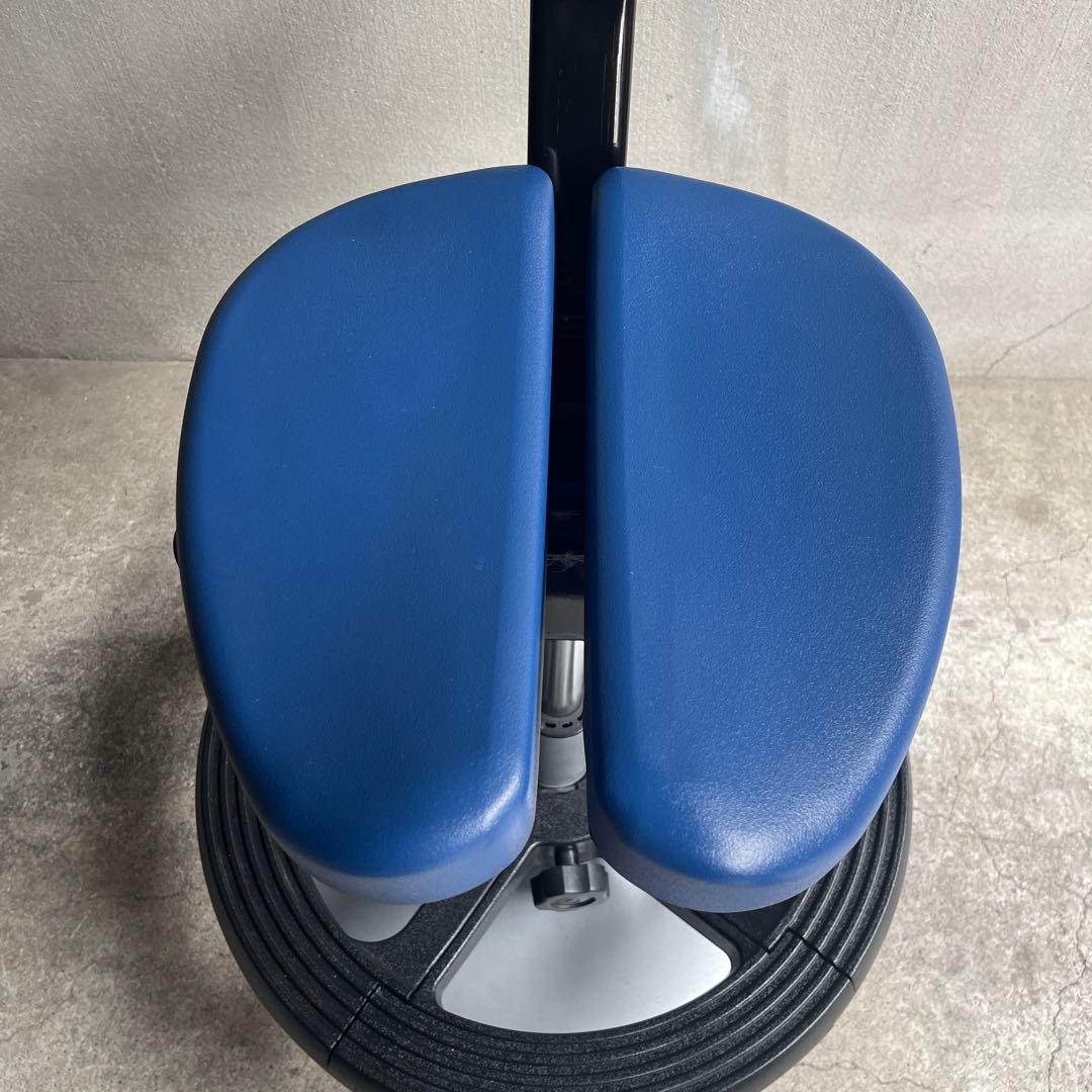 ayur chair アーユルチェア ルナ　足置きリング付　丸ベースタイプ