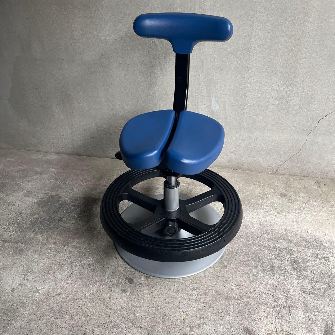 ayur chair アーユルチェア ルナ　足置きリング付　丸ベースタイプ