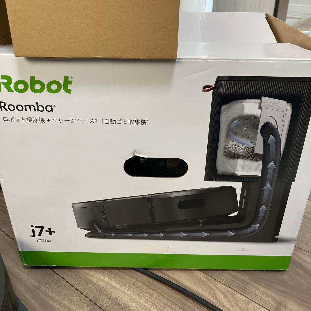 ルンバiRobotルンバj7+「美品」　清掃回数46回　新品パーツあり