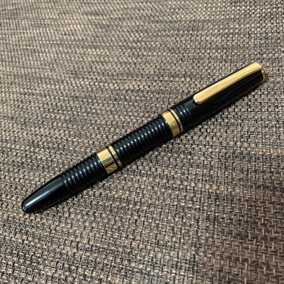 【希少・清掃済】プラチナ万年筆 #3776 ギャザード 14K 太字