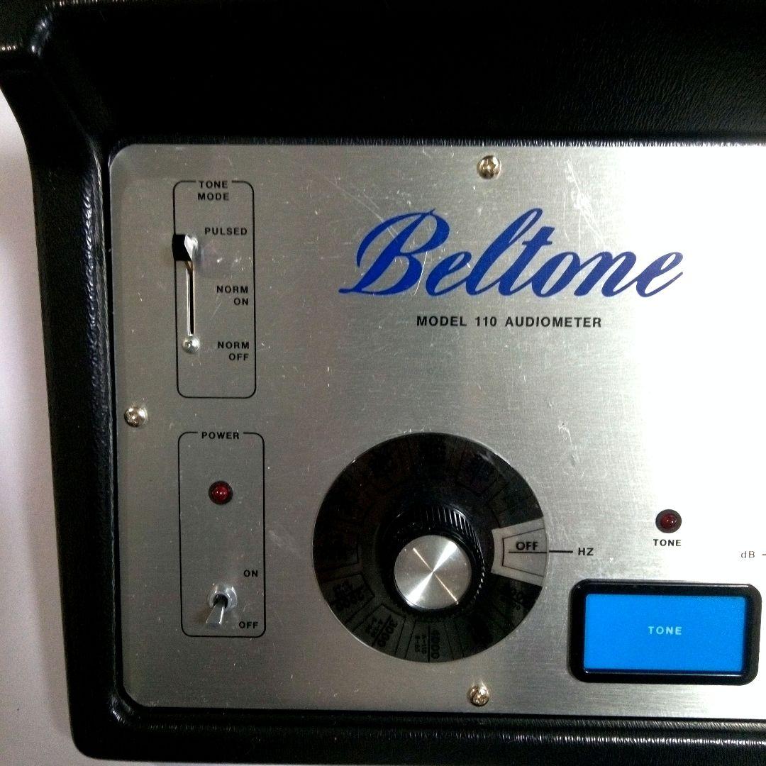 聴力検査器 動作品ベルトーンModel 110 オージオメーター(ケース付き)