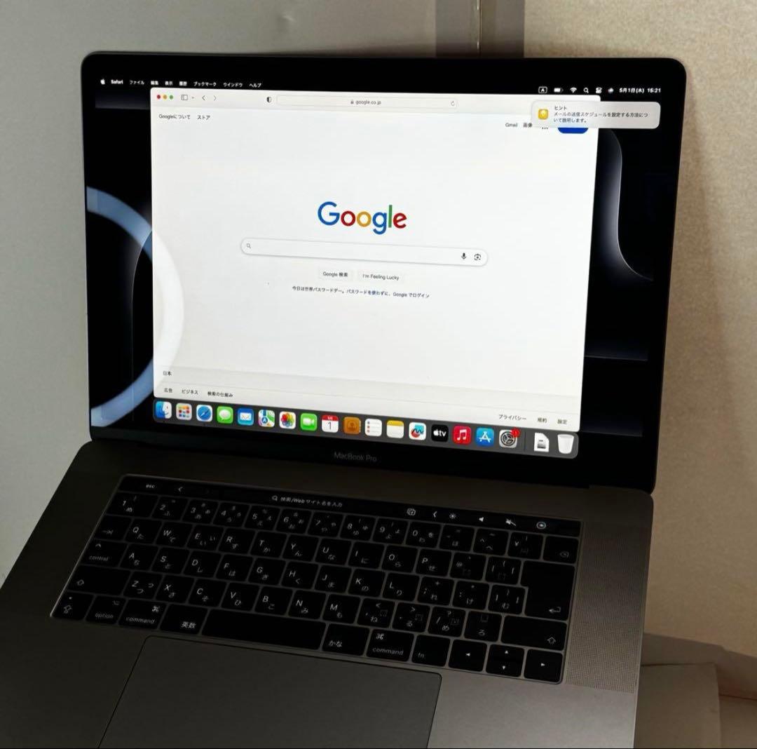 付属品完備☆美品 MacBook ProA1707 Windows11＋オフィス