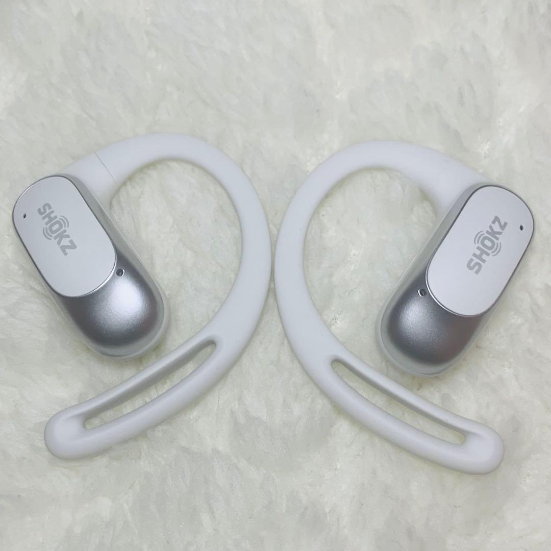 美品 SHOKZ OPENFIT AIR ホワイト 両耳 右R 右耳 左L 左耳