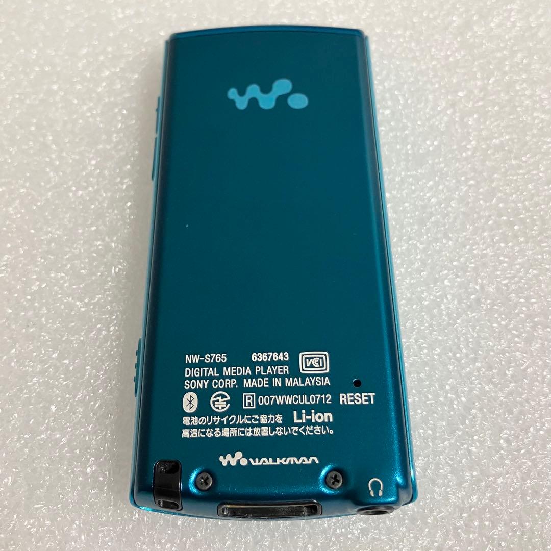 【状態良好】ソニー ウォークマン　NW-S765 16GB あお