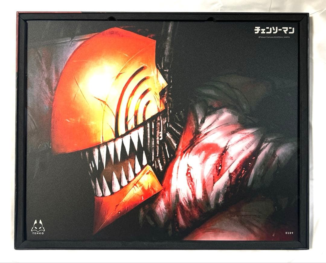 Arbiter Studio チェンソーマン ガラスマウスパッド