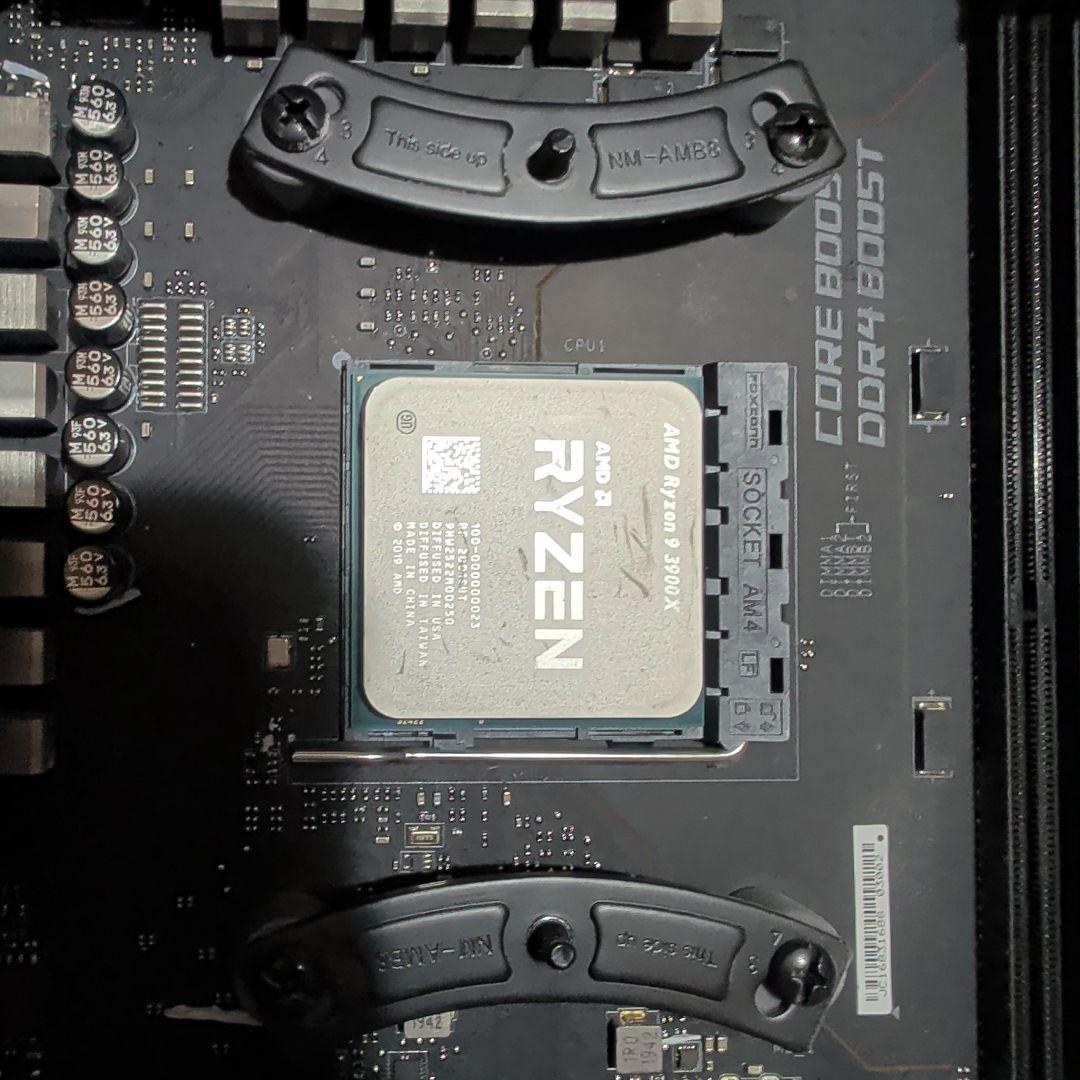 AMD Ryzen 9 3900X ＋ ジャンク MEG X570 UNITY
